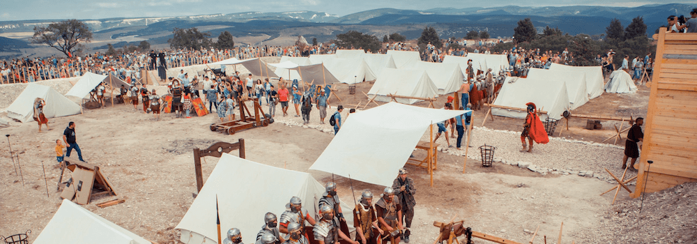 Военно-исторический фестиваль на Федюхиных высотах